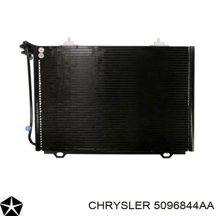 Радиатор кондиционера 5096844AA Chrysler