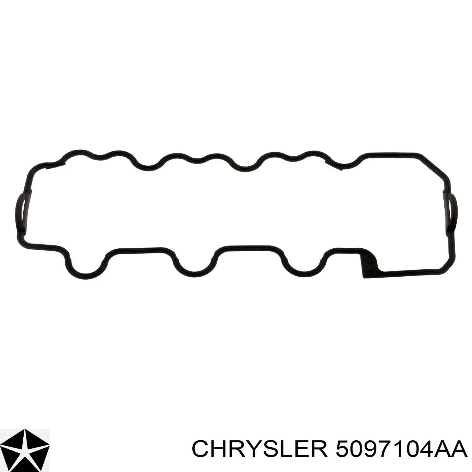 Прокладка клапанной крышки двигателя левая на Chrysler Crossfire 