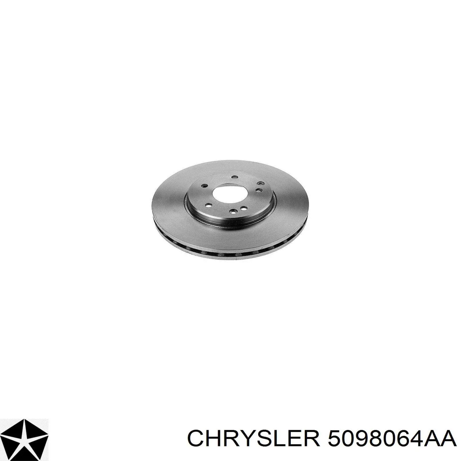 Тормоз дисковый передний Chrysler 5098064AA цена, от 39.32 USD