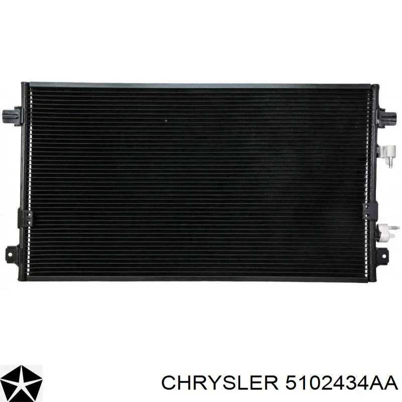 Радиатор кондиционера 5102434AA Chrysler