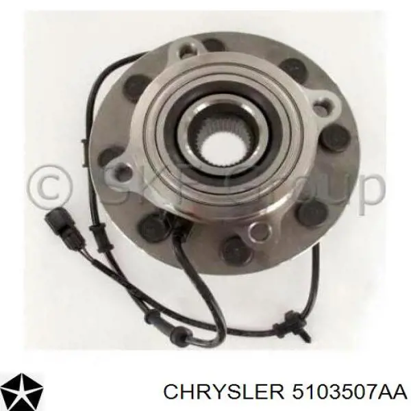 Передняя ступица BR930502 SKF