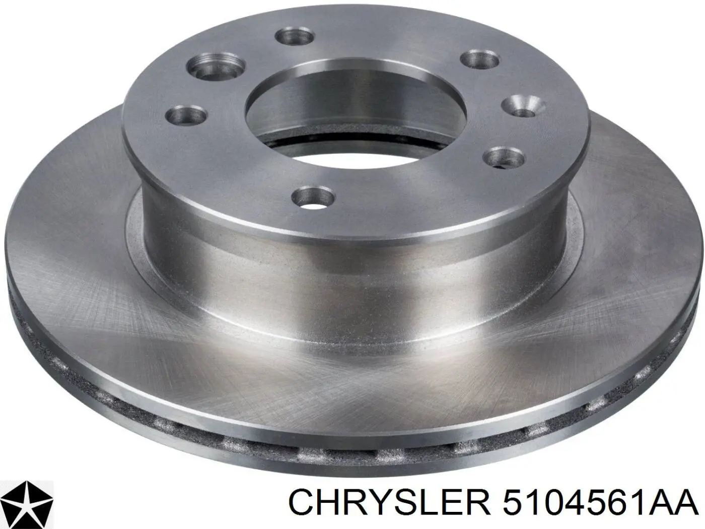 5104561AA Chrysler диск тормозной передний