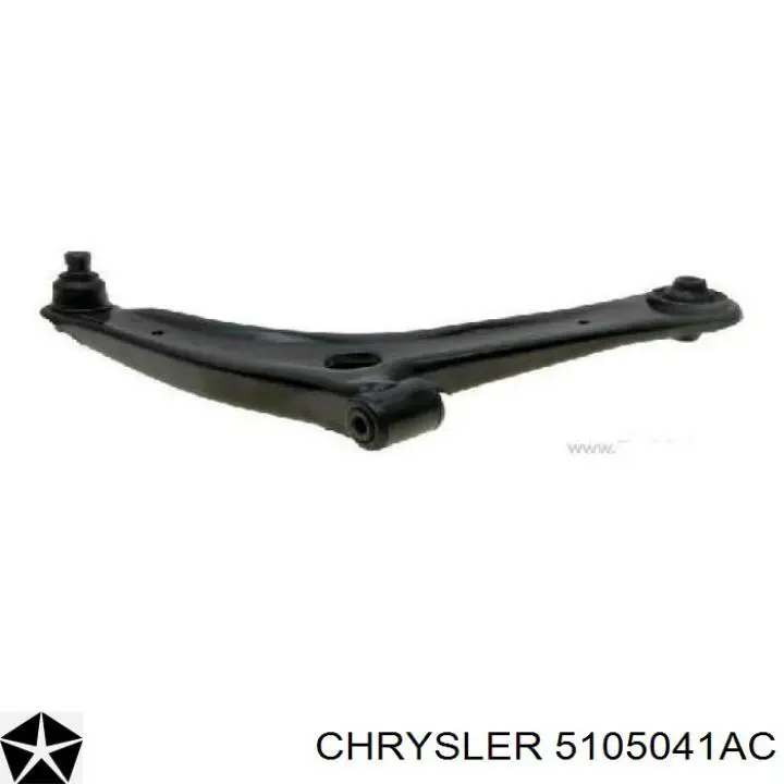 Левый рычаг передней нижней подвески Chrysler 5105041AC цена, от 27.00 USD