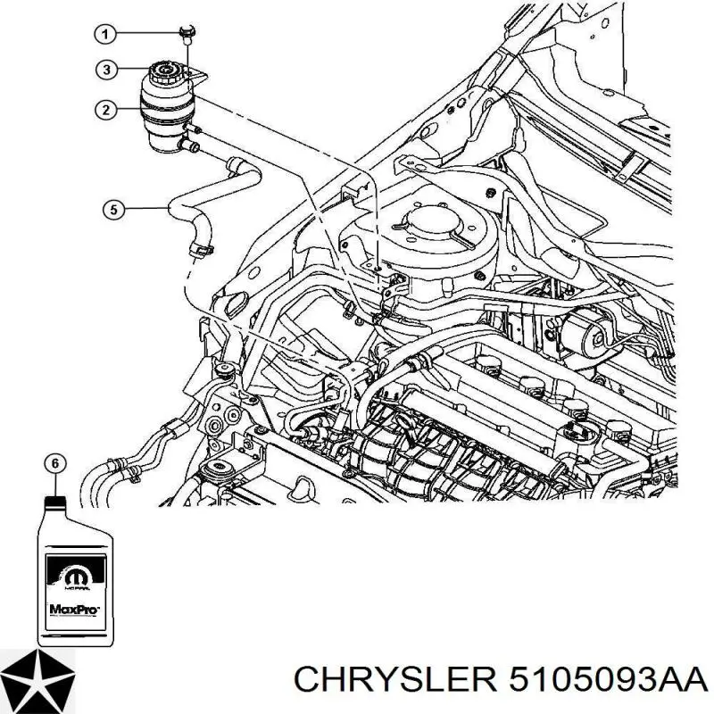  K05105093AA Fiat/Alfa/Lancia