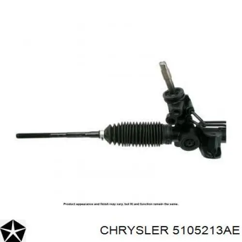 5105213AE Chrysler cremalheira da direção