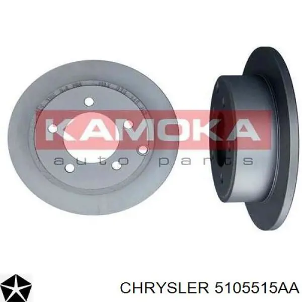 Задний дисковый тормоз Chrysler 5105515AA