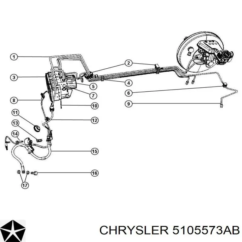  5105573AB Chrysler