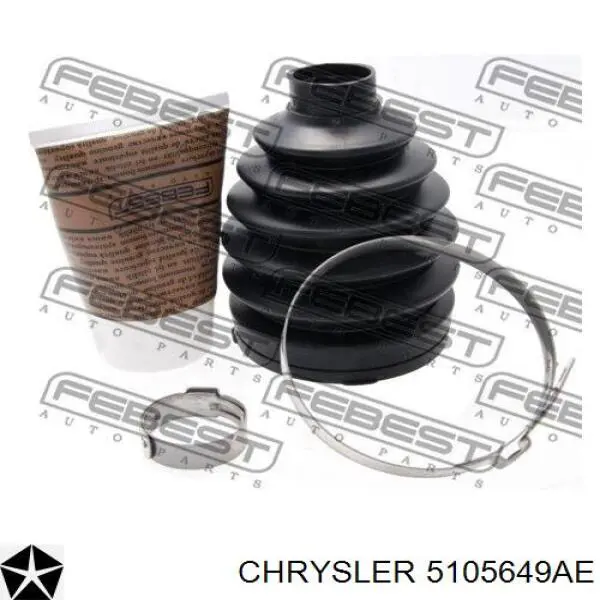 Привод передний правый Chrysler 5105649AE цена, от 97.49 USD