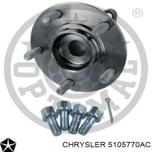 Задняя ступица 5105770AC Chrysler