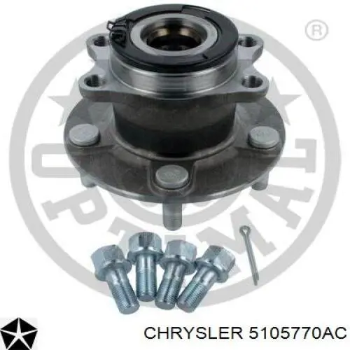 Купить 5105770AC Chrysler Задняя шпиндель