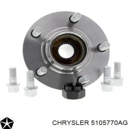 Купить 5105770AG Chrysler Задняя шпиндель