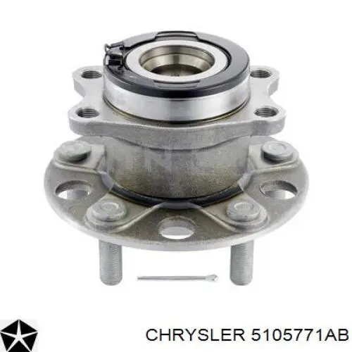 Ступица задняя левая Chrysler 5105771AB цена, от 50.63 USD