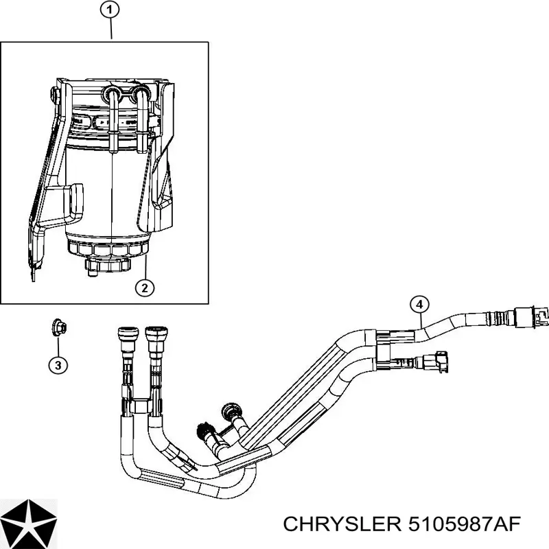  Chrysler 5105987AF цена, от 62.71 USD