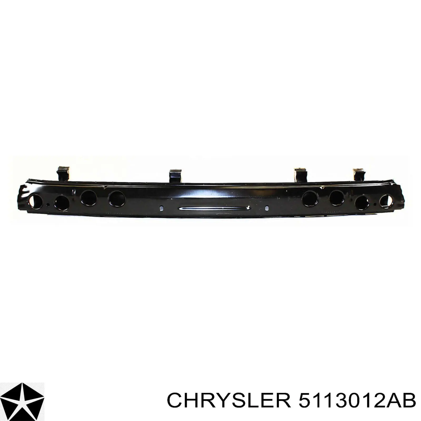 Reforçador do pára-choque traseiro Chrysler Voyager III RG, RS