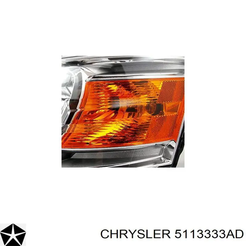 5113333AD Chrysler luz esquerda