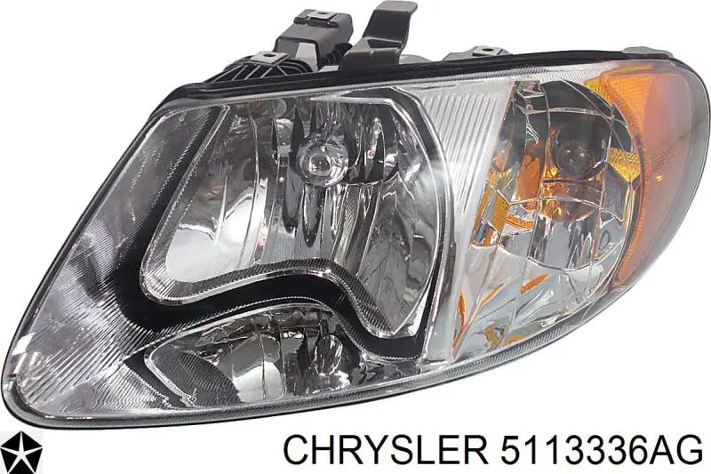 Правая блок фара Chrysler 5113336AC цена, от 95.02 USD