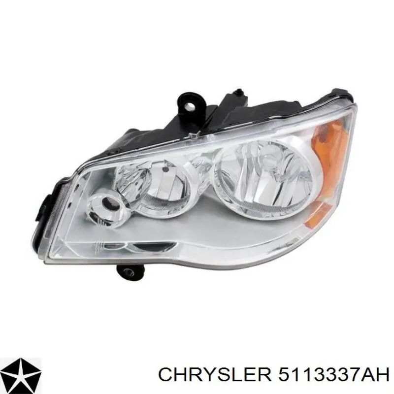 Левая фара 05113337AE Chrysler