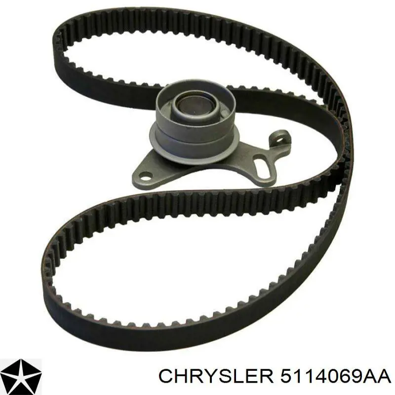 Купить 5114069AA Chrysler Ролик натяжителя газораспределительного ремня