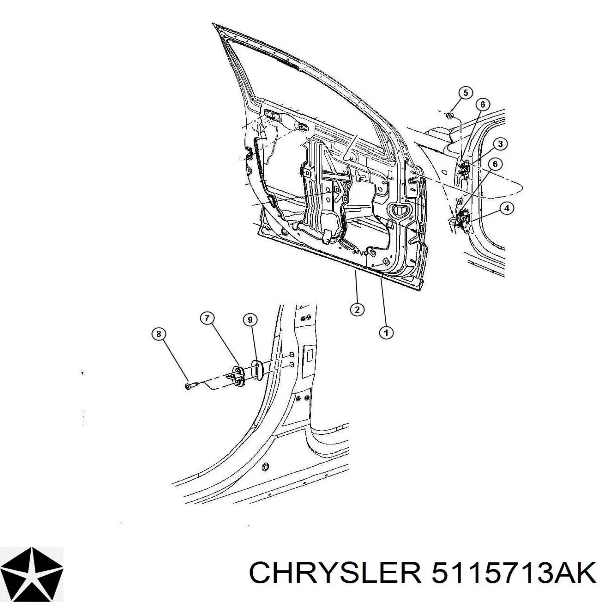 5115713AK Chrysler