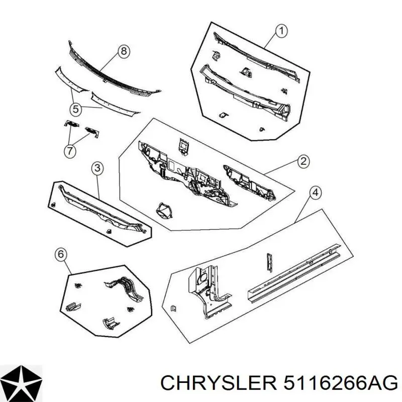  05116266AG Chrysler