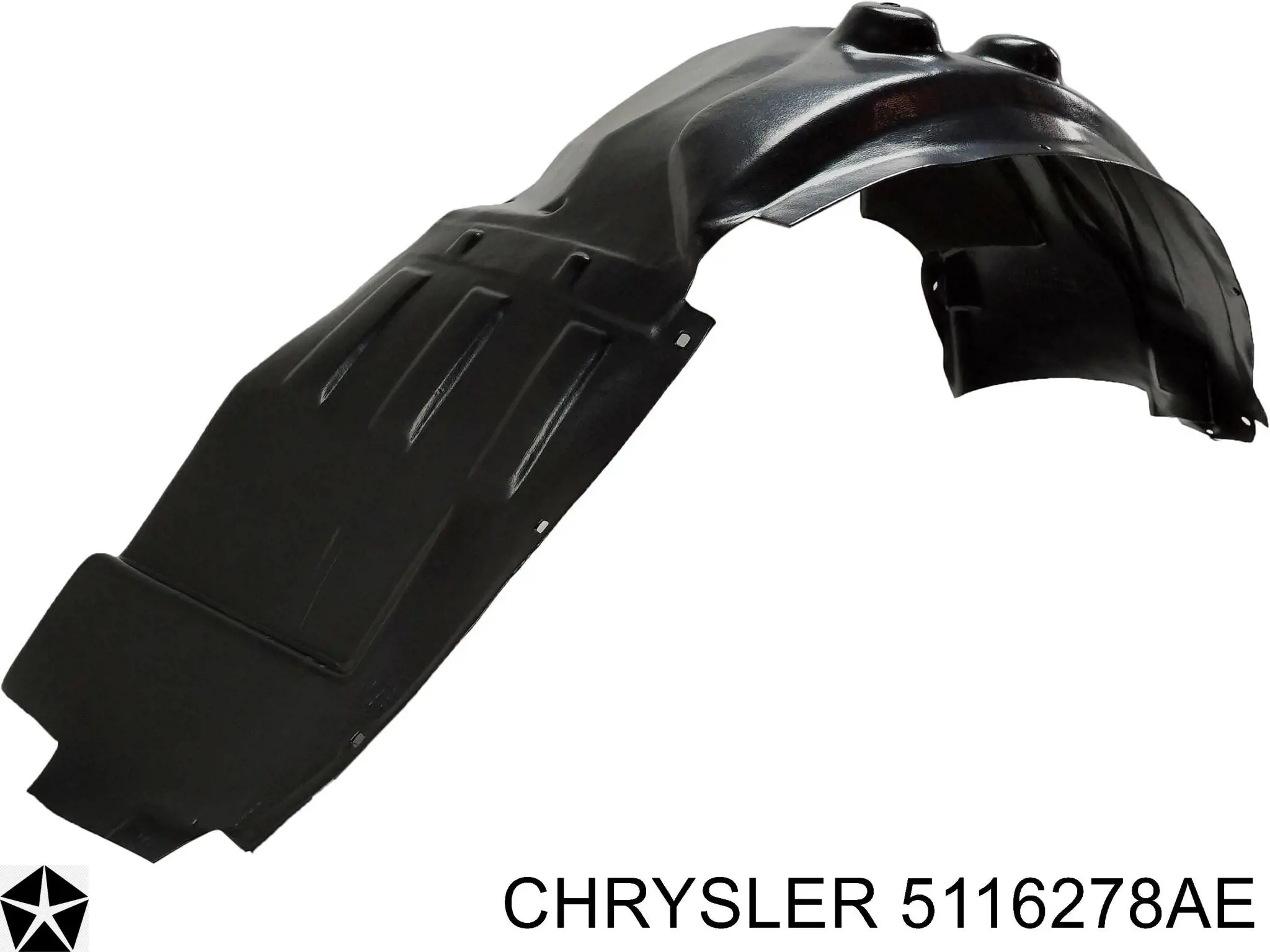 Подкрылок передний правый 5116278AE Chrysler