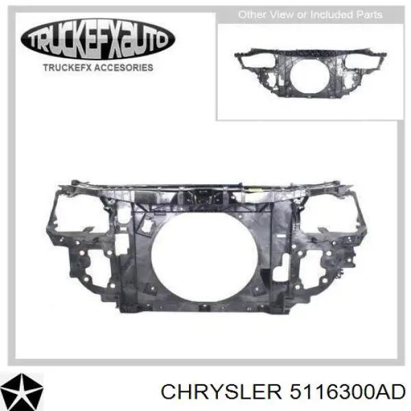 Купить 5116300AD Chrysler Установочная панель передняя