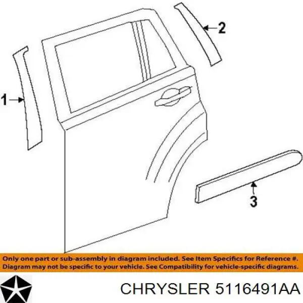 Chrysler 5116491AA цена, от 12.37 USD