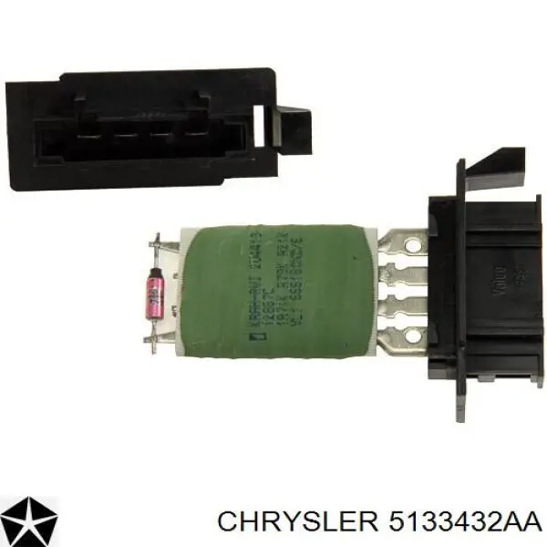 5133432AA Chrysler резистор (сопротивление вентилятора печки (отопителя салона))
