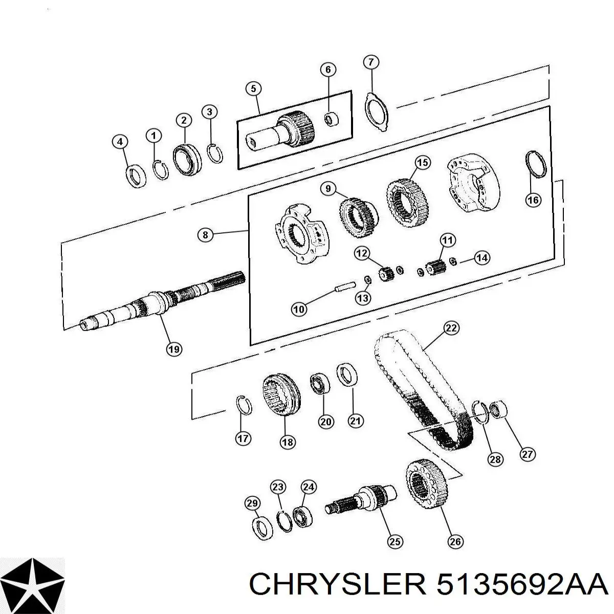  5135692AA Chrysler