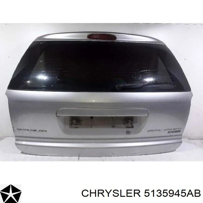 Porta traseira (3ª/5ª porta-malas (tampa de alcapão) para Chrysler Voyager (RG, RS)