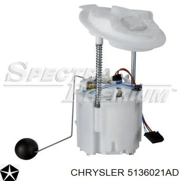 5136021AD Chrysler módulo de bomba de combustível com sensor do nível de combustível