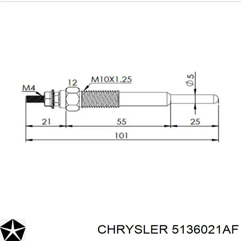 Купить 5136021AF Chrysler 