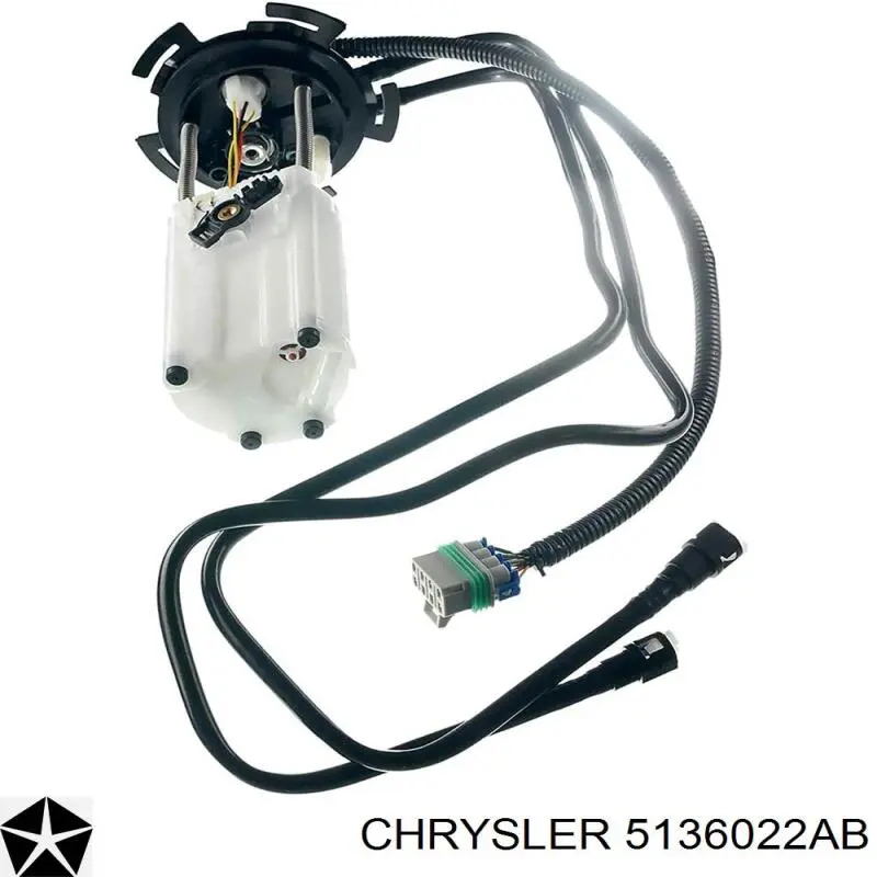 5136022AB Chrysler módulo de bomba de combustível com sensor do nível de combustível