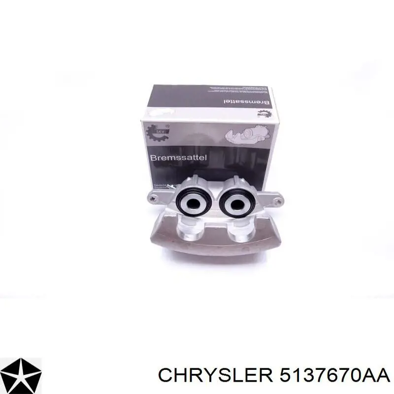 Купить 5137670AA Chrysler Суппорт тормозной передний правый