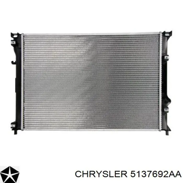 5137692AA Chrysler радиатор