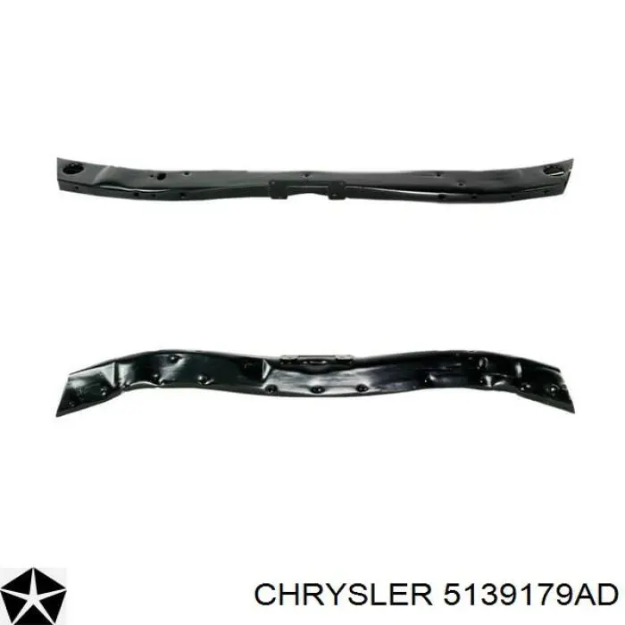 5139179AD Chrysler суппорт радиатора верхний (монтажная панель крепления фар)