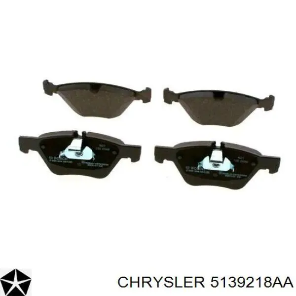 Купить 5139218AA Chrysler Колодки тормозные