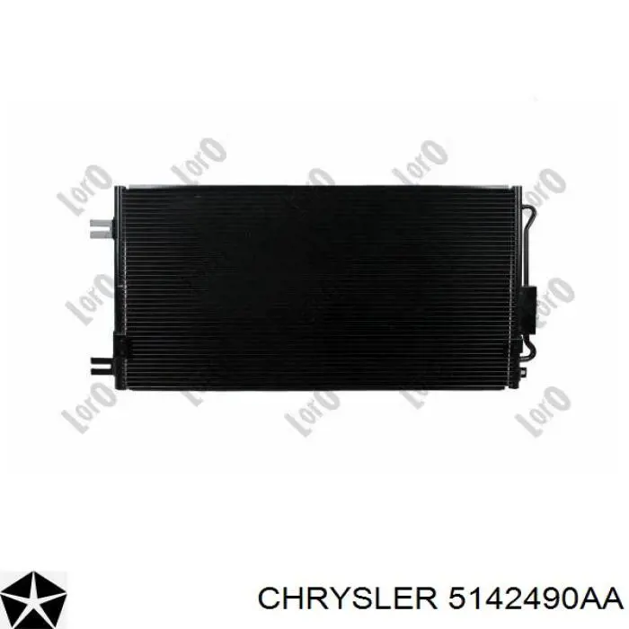 5142490AA Chrysler радиатор кондиционера