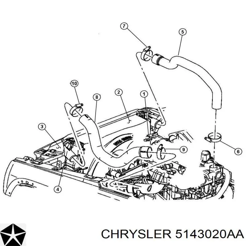  5143020AA Chrysler