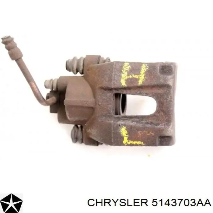 Купить 5143703AA Chrysler Суппорт задний левый