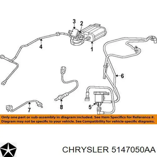 5147050AA Chrysler 