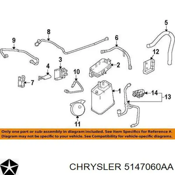  Chrysler 5147060AB