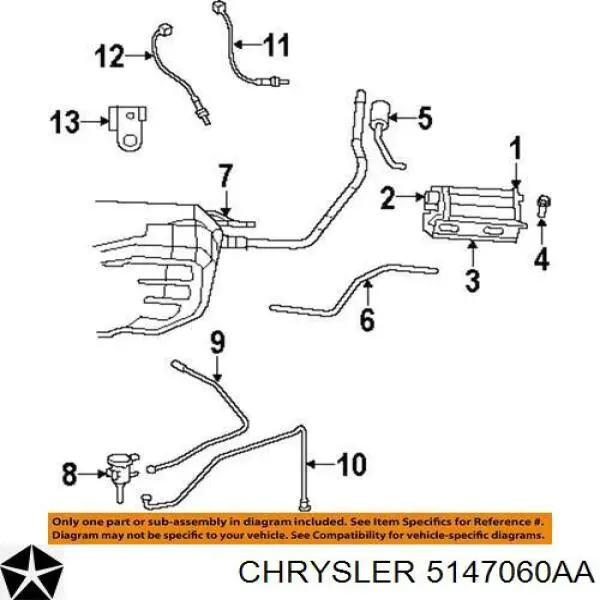 Купить 5147060AB Chrysler 