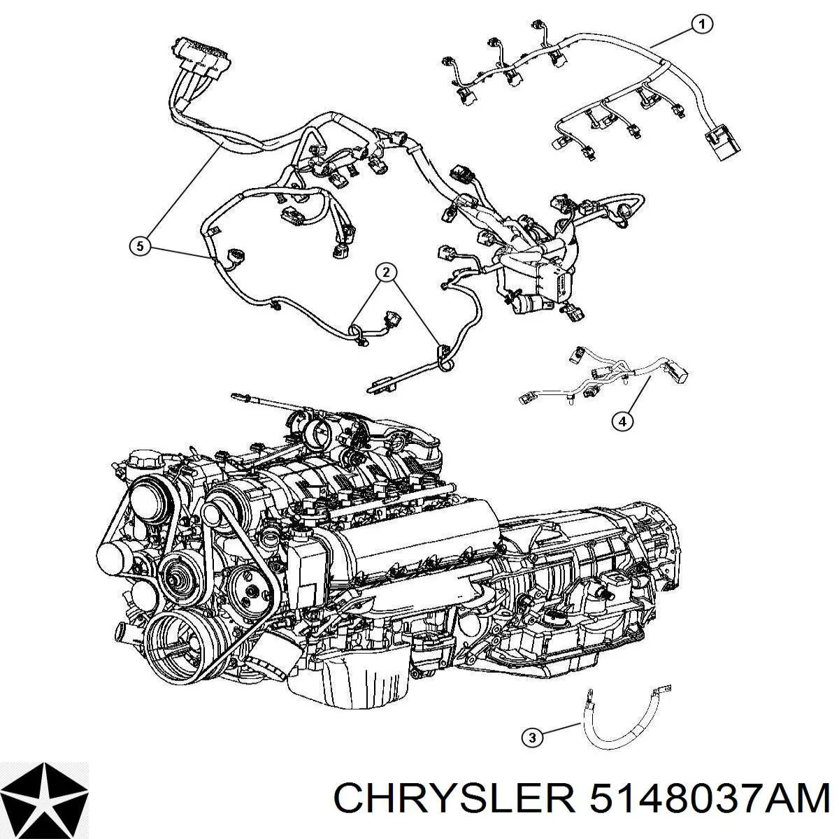  Chrysler 5148037AM цена, от 61.45 USD