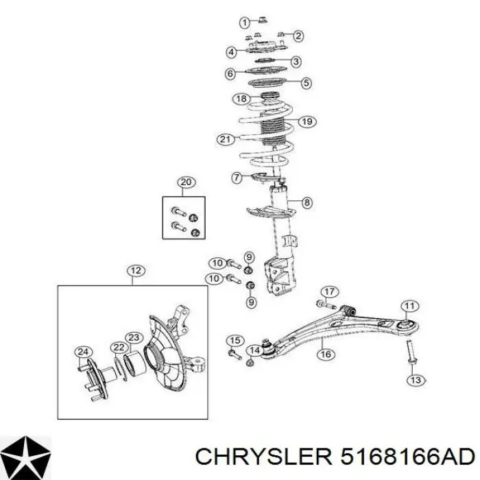 5168166AD Chrysler 