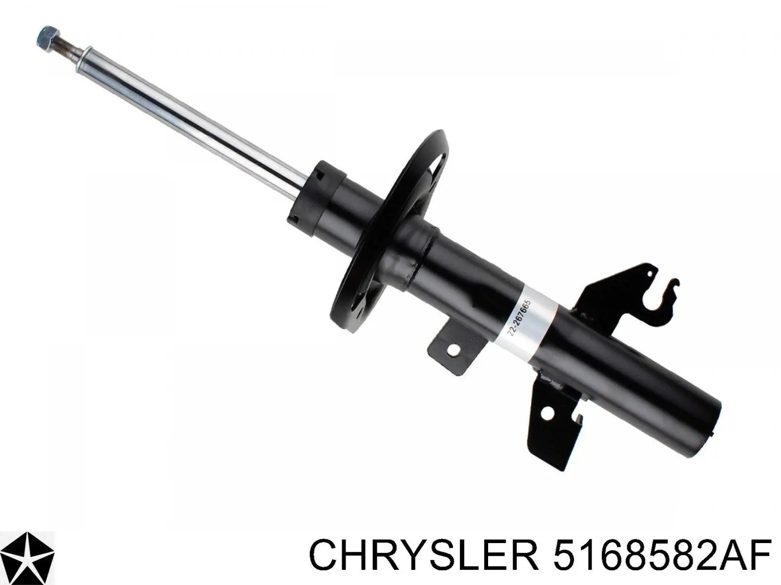 5168582AF Chrysler amortecedor dianteiro direito