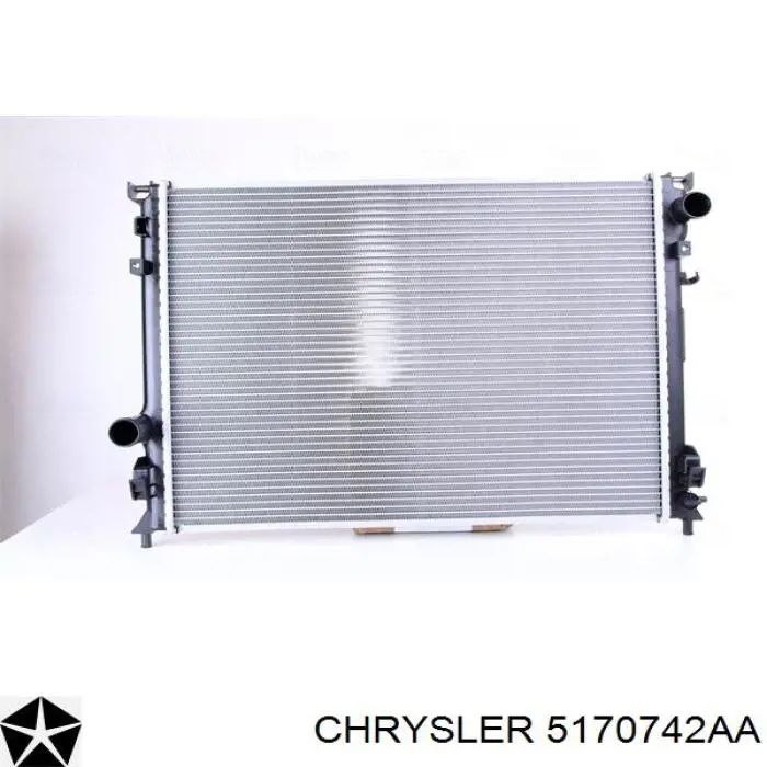 5170742AA Chrysler радиатор
