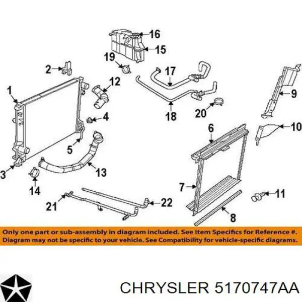 5170747AA Chrysler 