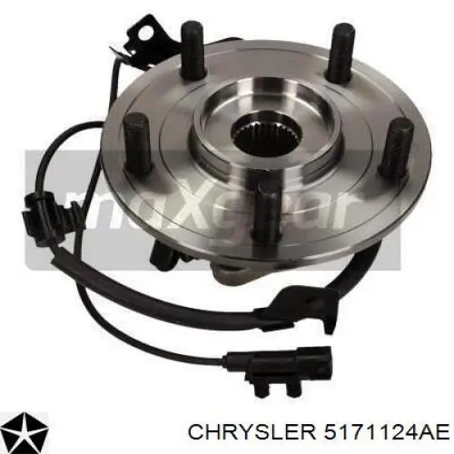 5171124AE Chrysler Ступица задняя правая