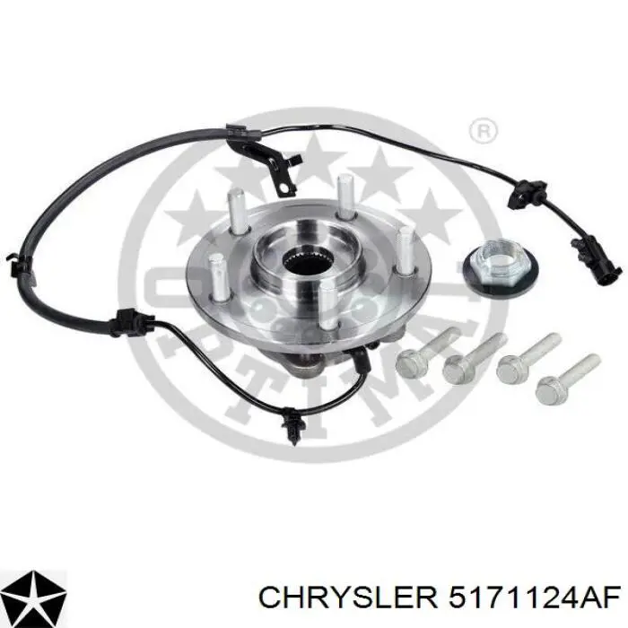 5171124AF Chrysler Ступица задняя правая